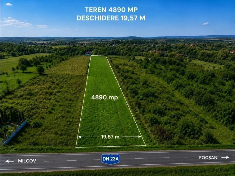 Teren de 10000 mp, în Lămotești