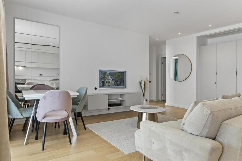 Apartament cu 2 camere în Barbu Văcărescu
