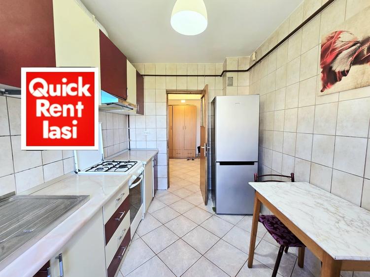 Apartament cu 2 camere decomandat în Păcurari