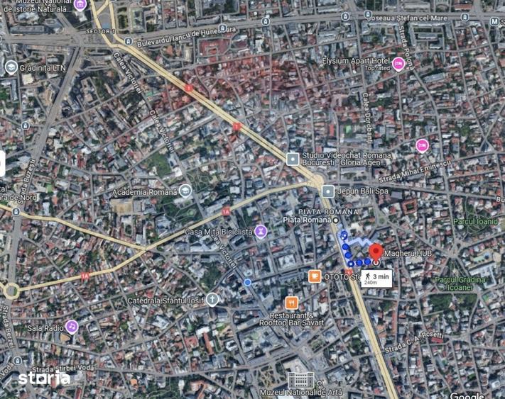Spațiu comercial, de 514 mp, în Romană