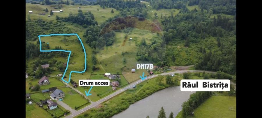 Teren Construcții intravilan de 6619 mp, în Crucea