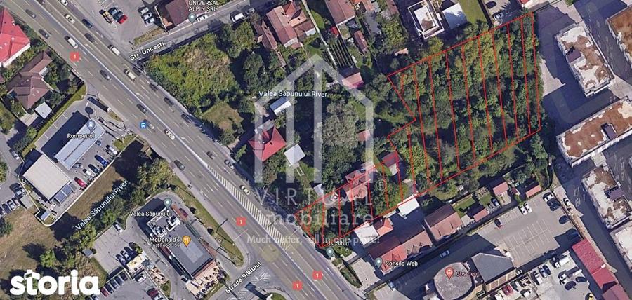Teren de 3850 mp, în Central