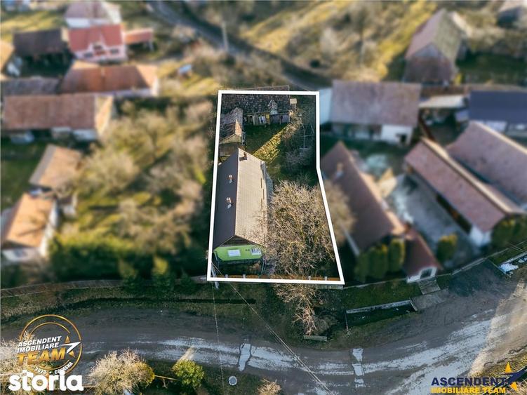 Casă cu 2 camere cu Teren 656 Mp în Brețcu