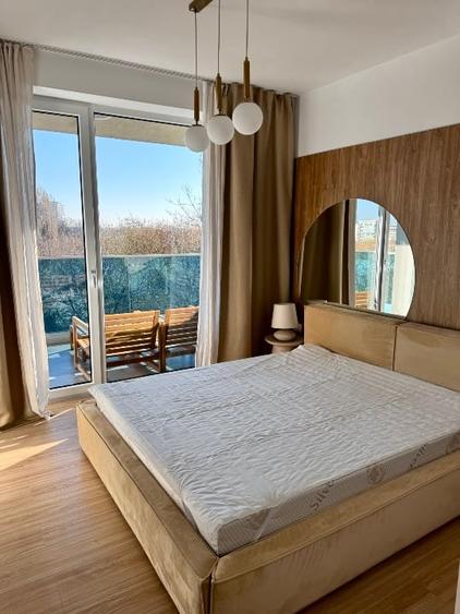 Apartament cu 2 camere semidecomandat, mobilat în Floreasca