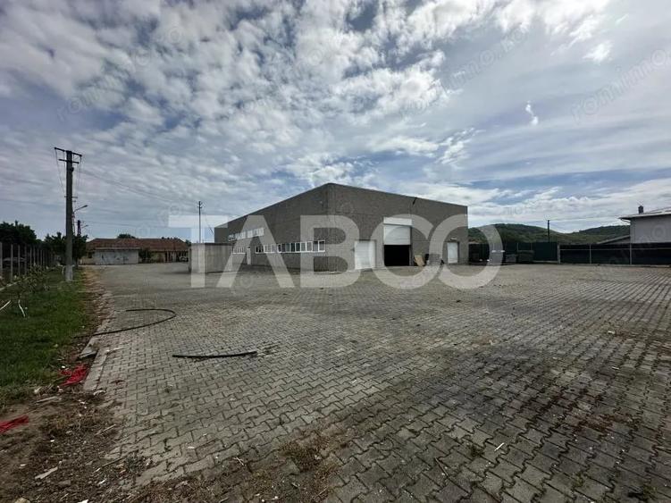 Hala industriala de inchiriat cu acces tir curte privata in Selimbar - 1