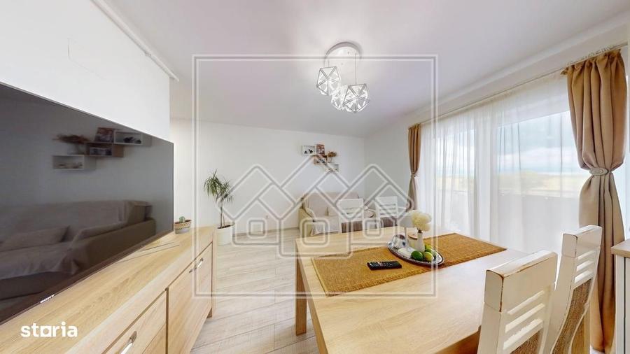 Ap mobilat modern, 3 camere, balcon mare, Etaj 2, parcare - 8