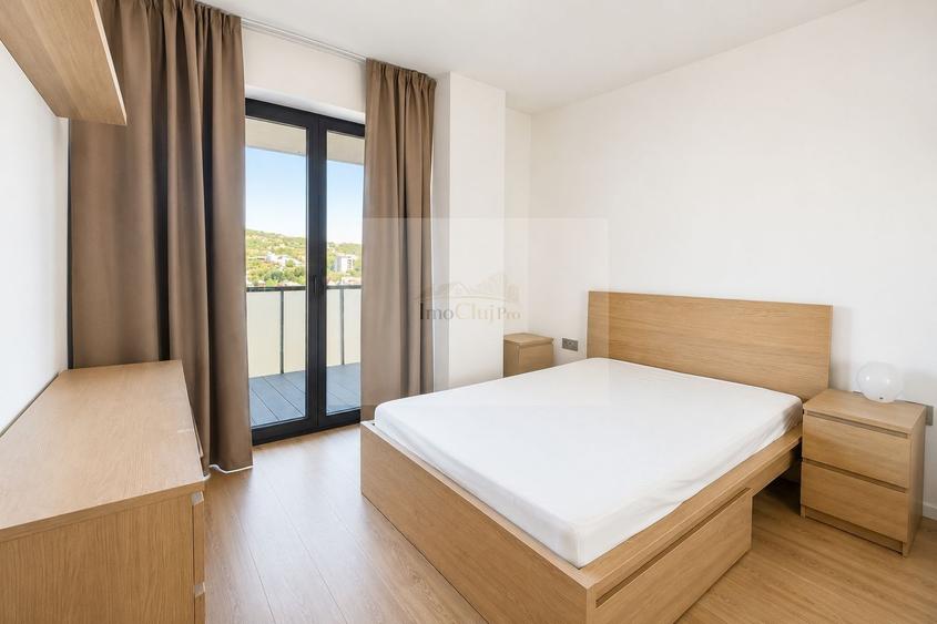 Apartament cu 2 camere semidecomandat, mobilat în Semicentral