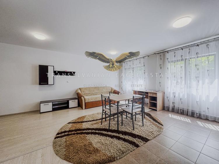 Apartament cu 2 camere semidecomandat, mobilat în Mănăștur