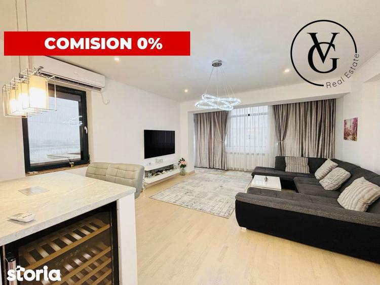 Apartament cu 3 camere, mobilat în Băneasa