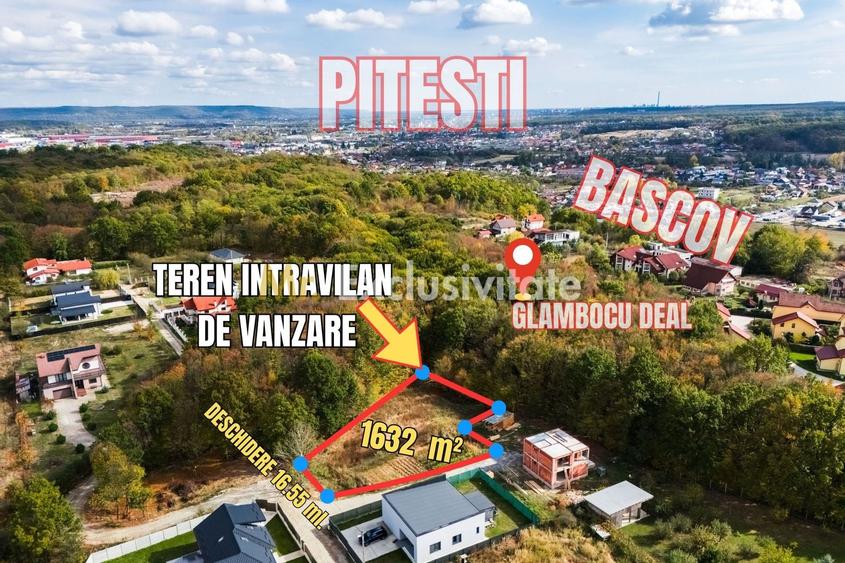 Teren Construcții intravilan de 1632 mp, în Big-Bascov