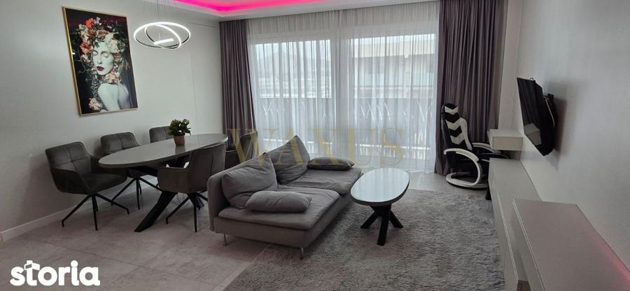 Apartament cu 3 camere, mobilat în Central