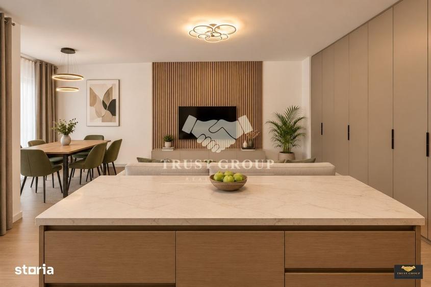 Apartament cu 2 camere semidecomandat, mobilat în Domenii