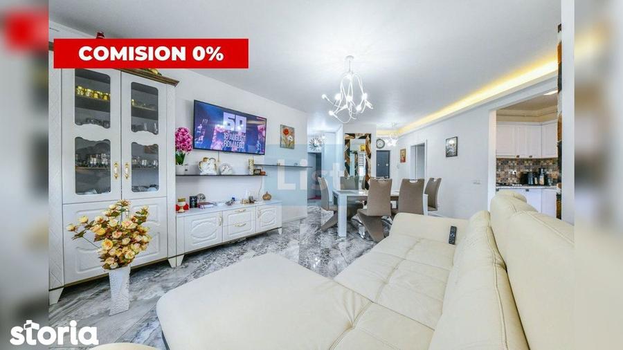 Apartament cu 3 camere semidecomandat, mobilat în Florești — fotografia 2