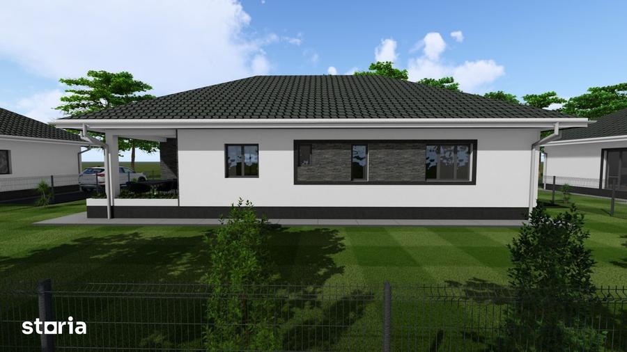 Casă cu 4 camere cu Teren 500 Mp în Tăuții-Măgherăuș