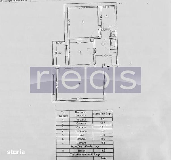 Apartament cu 2 camere decomandat în Aviației