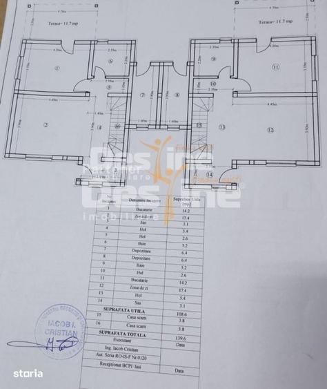 Casă cu 4 camere în Horpaz