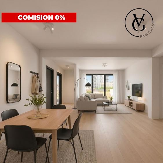 Apartament cu 3 camere decomandat în Elvila