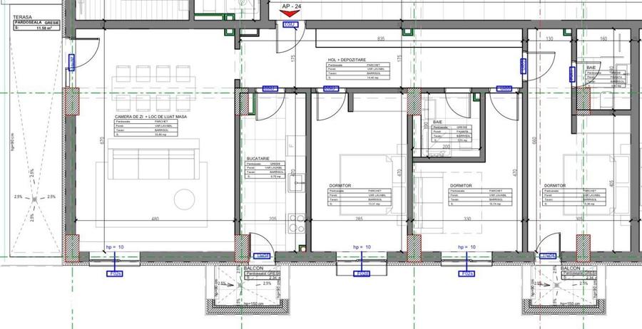 Apartament cu 4 camere în Central