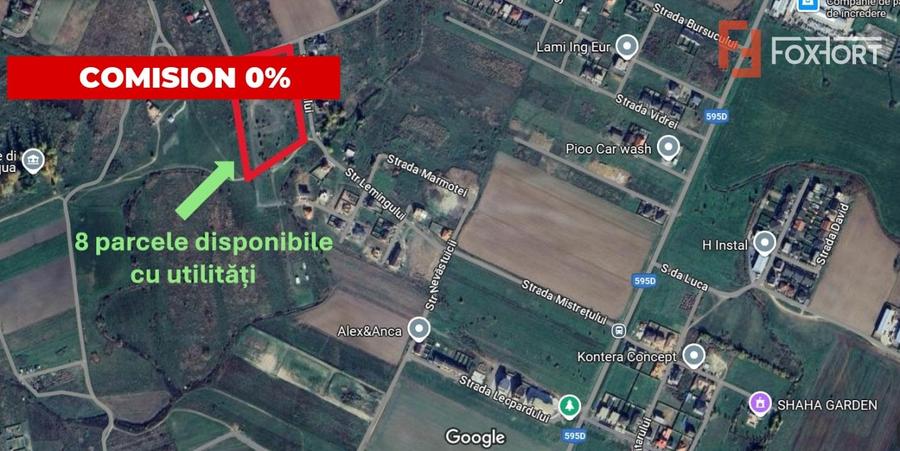 Teren Construcții intravilan de 930 mp, în Moșnița Nouă