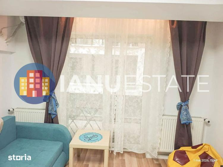 Garsonieră decomandată, mobilată în Grozăvești
