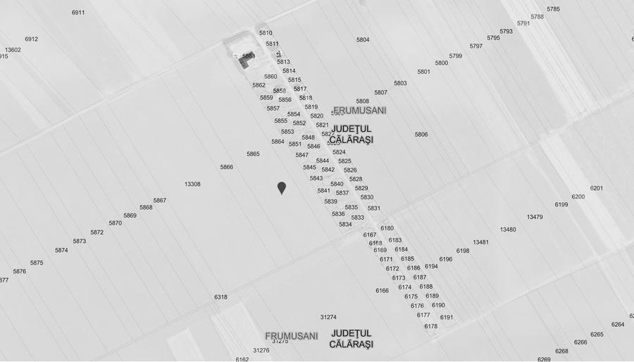 Teren Construcții intravilan de 517 mp, în Frumușani