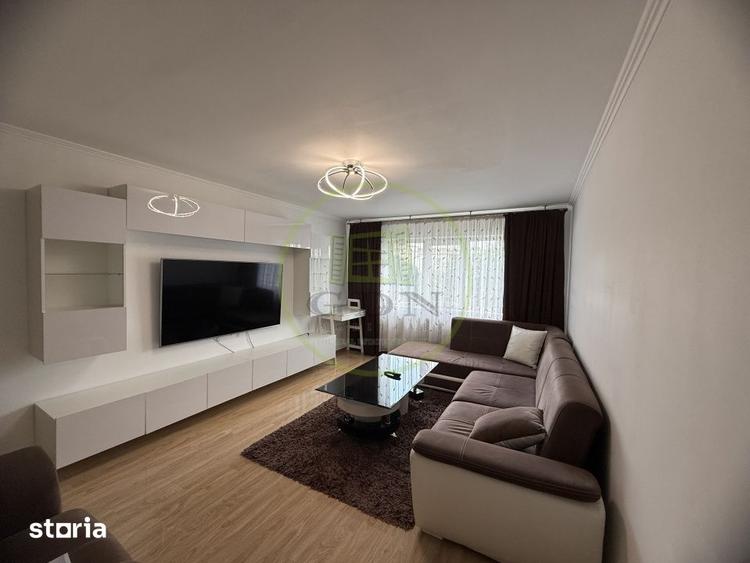 Apartament cu 3 camere decomandat, mobilat în Rovine