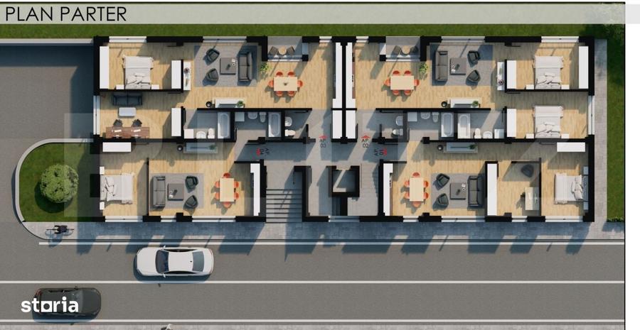 Apartament 2 camere, bloc nou, zona Giulia - 2