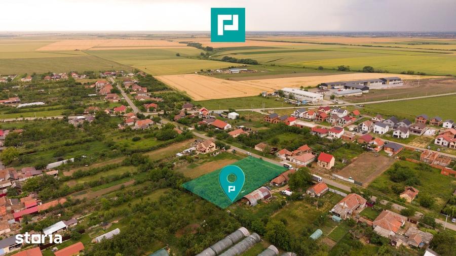 Teren de 2398 mp, în Fântânele