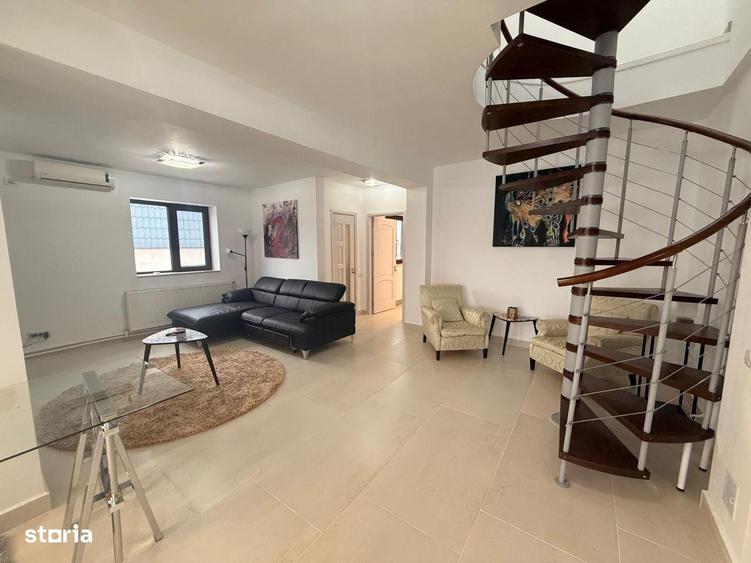 Apartament cu 5 camere semidecomandat, mobilat în Floreasca