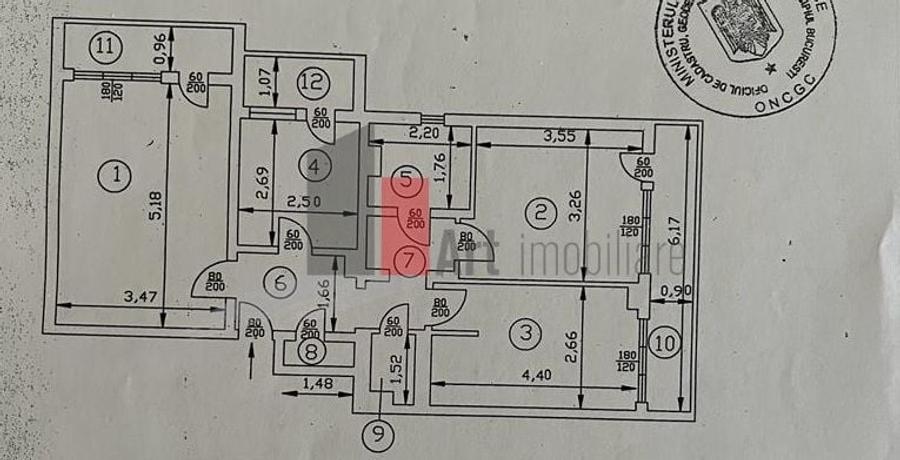 Apartament cu 3 camere decomandat, mobilat în Colentina
