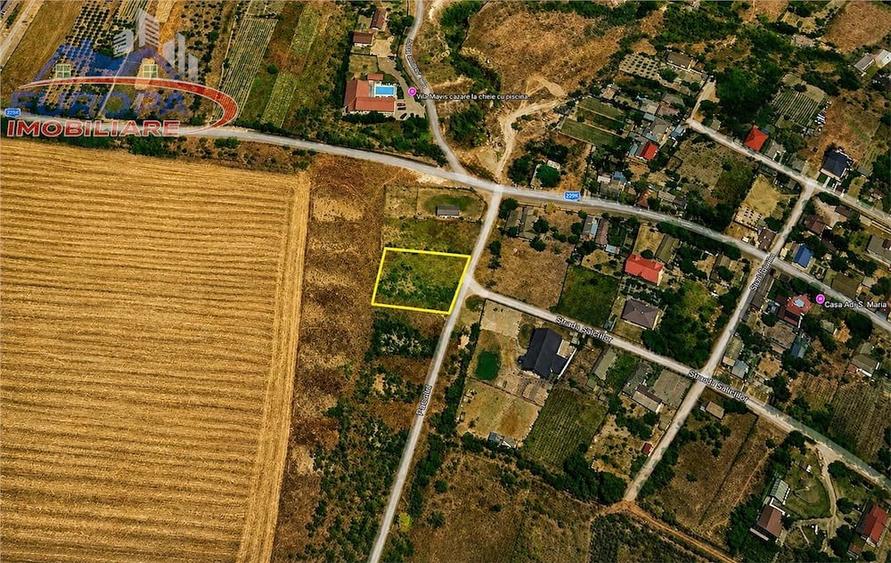 Teren de 1000 mp, în Mahmudia