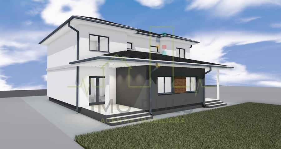 Duplex cu 4 camere cu Canalizare în Moșnița Veche