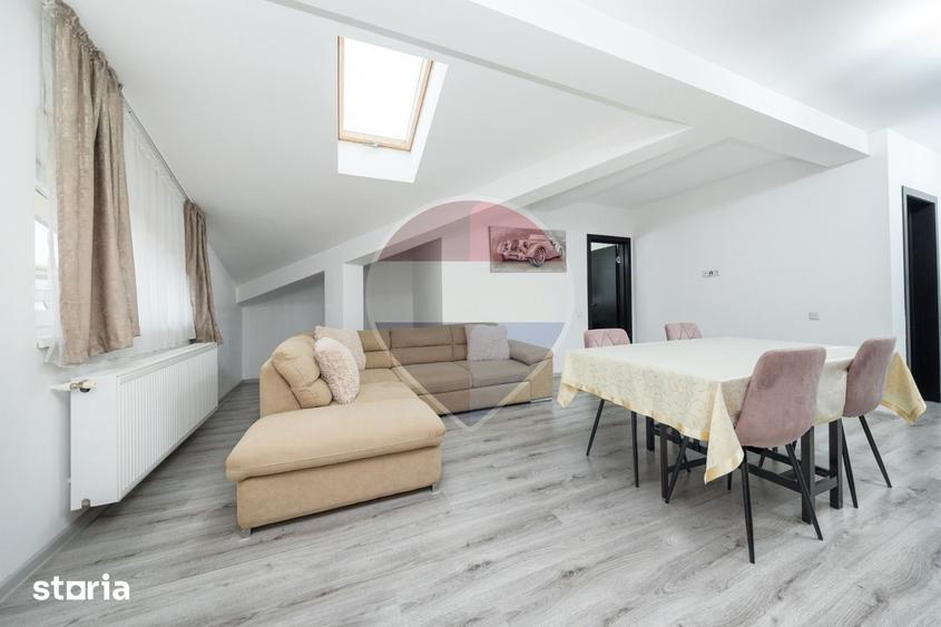 Apartament cu 2 camere, mobilat în Sânpetru