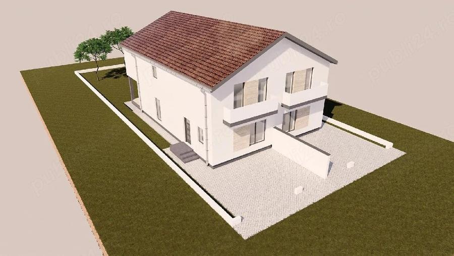 Casă cu 4 camere cu Teren 320 Mp în Șag
