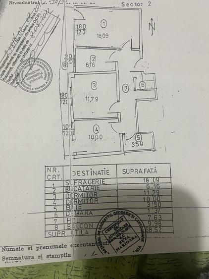 Apartament cu 3 camere decomandat în Doamna Ghica
