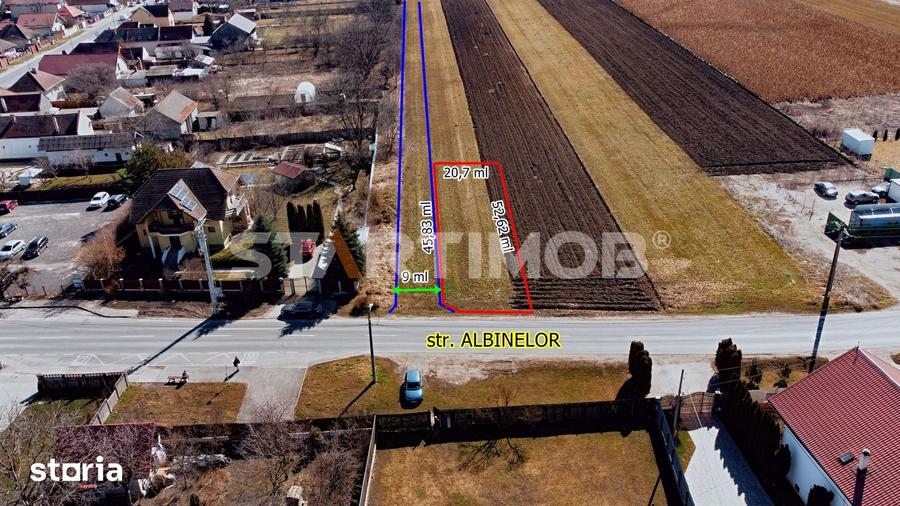 Teren intravilan cu PUZ str Albinelor Stupini - 7