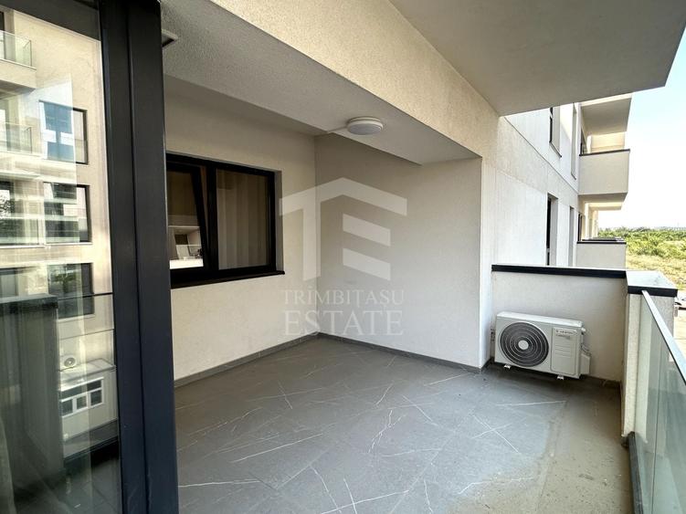 Apartament cu 2 camere semidecomandat, mobilat în Pipera