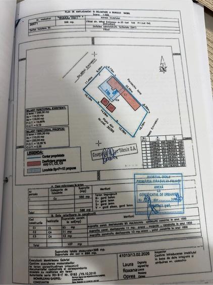 Teren de 600 mp, în Central