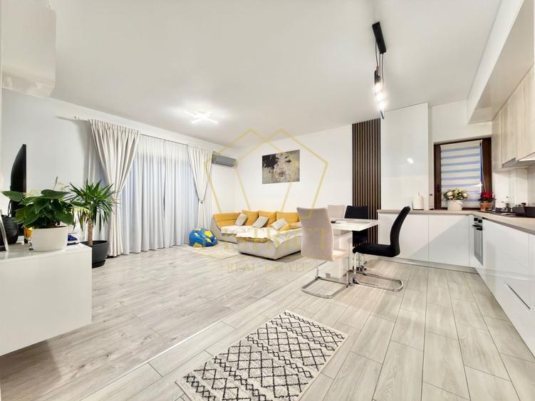 Apartament cu 3 camere semidecomandat, mobilat în Giroc