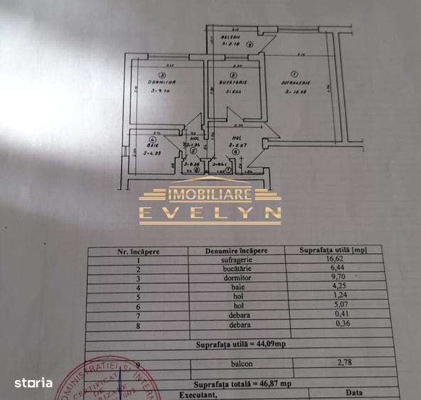 Apartament cu 2 camere în Central