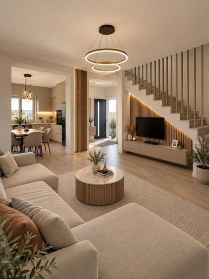 Duplex cu 3 camere cu Canalizare în Remetea Mare