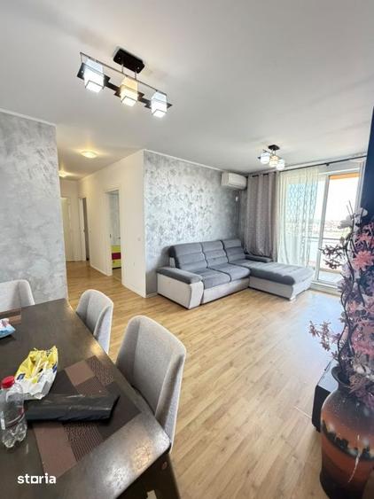 Apartament cu 3 camere, mobilat în Central