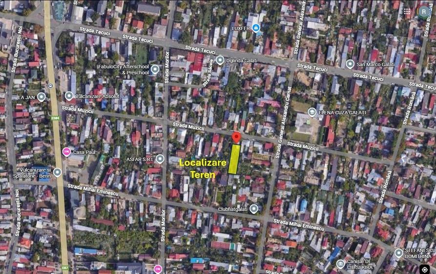 Teren Construcții intravilan de 692 mp, în Central