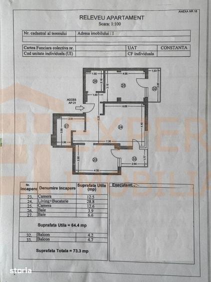Apartament 3 camere de vanzare Mamaia Nord la doar 40 m de plaja - 11