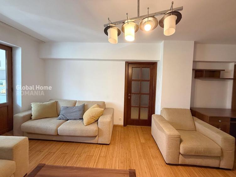 Apartament cu 3 camere decomandat, mobilat în Universitate