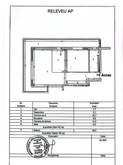Apartament cu 2 camere decomandat, mobilat în Griviței