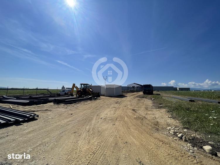Teren Intravilan Industrial | PUZ Aprobat | 5000 mp | Vest, Sibiu - 1