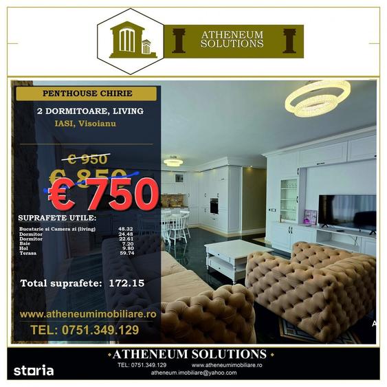 Apartament cu 3 camere în Ciurea