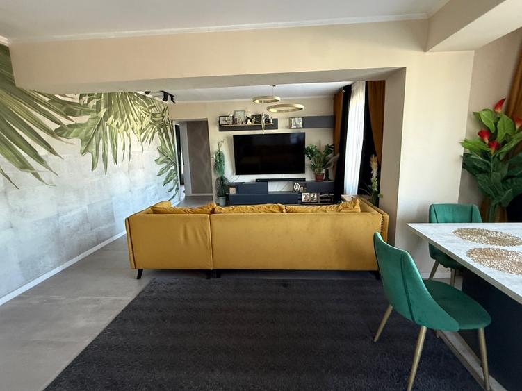 Apartament cu 4 camere decomandat, mobilat în Brâncoveanu
