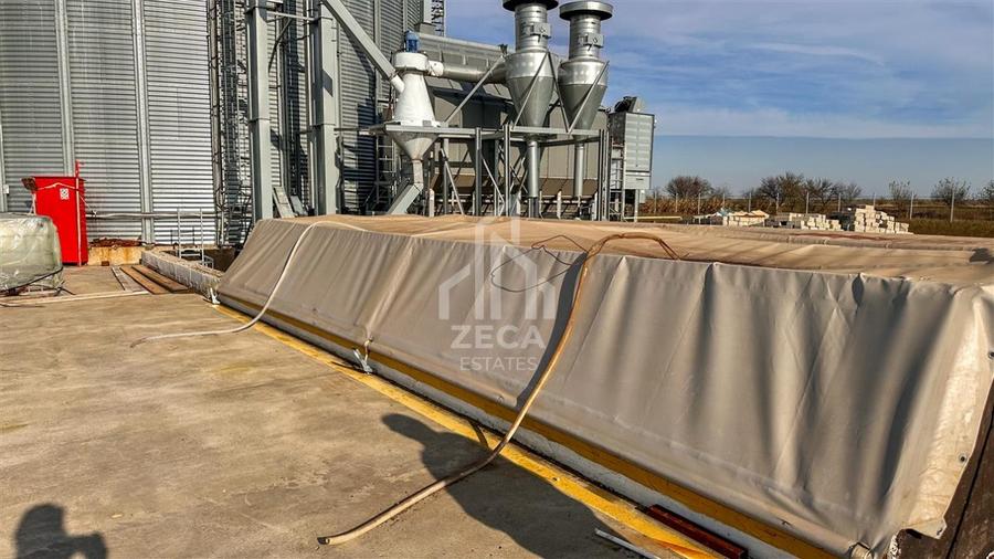 Baza receptie si depozitare cereale 3000 tone | 2 ha teren | Utilata complet - 6